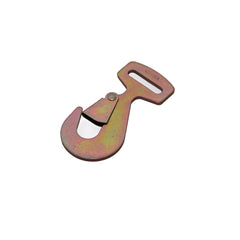 Kinedyne 2" Snap Hook heat-treated carbon steel flat snap hook with zinc plated finish by Kinedyne
