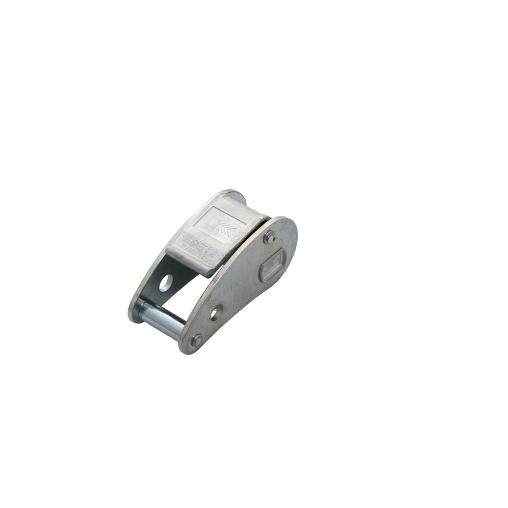 Kinedyne 1" Cam Buckle by Kinedyne used for industrial tie-downs and cargo securement, multiple views