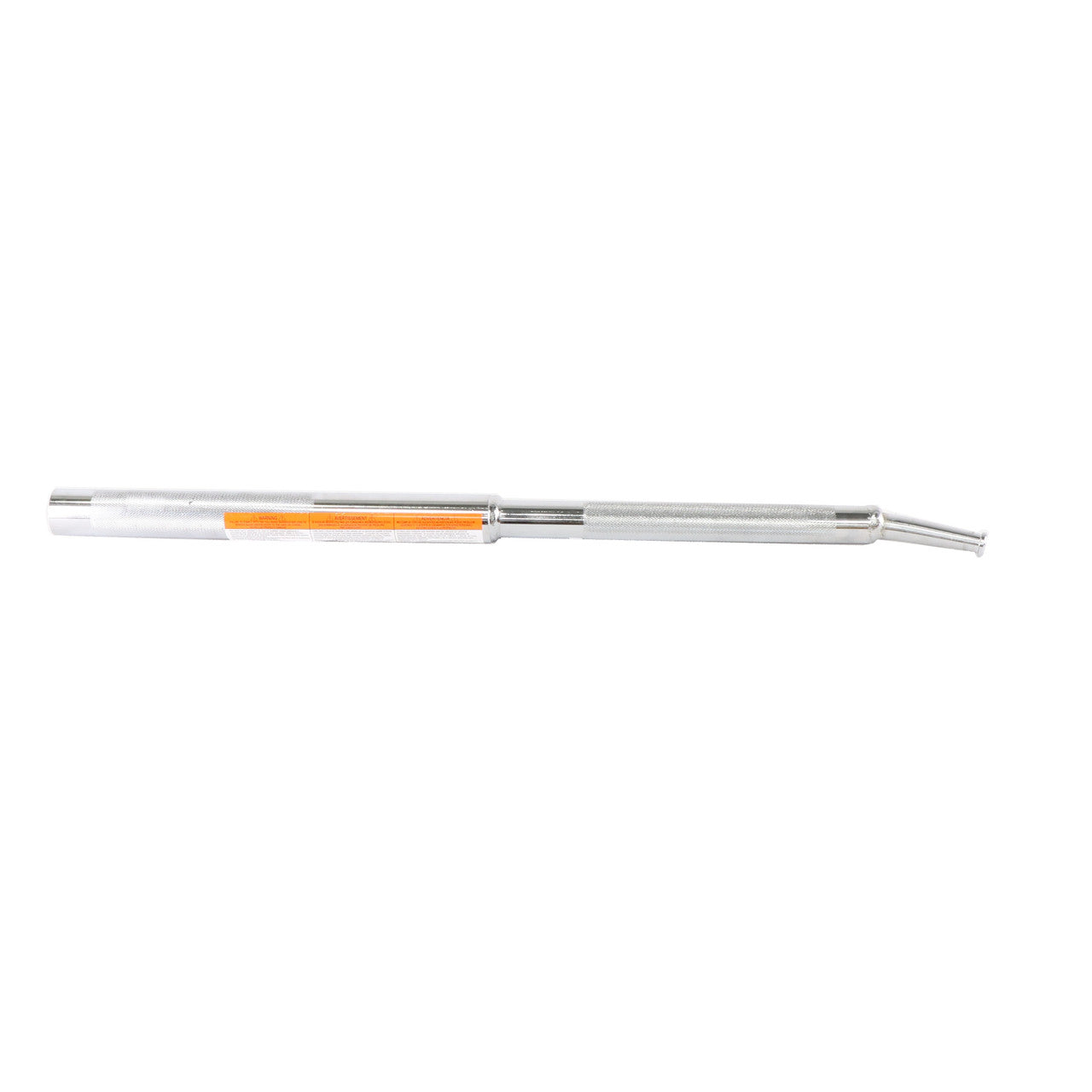 Kinedyne Combination Chrome Winch Bar w/ Wide Mouth showing chrome finish, knurled handle, and modified end for chain binders