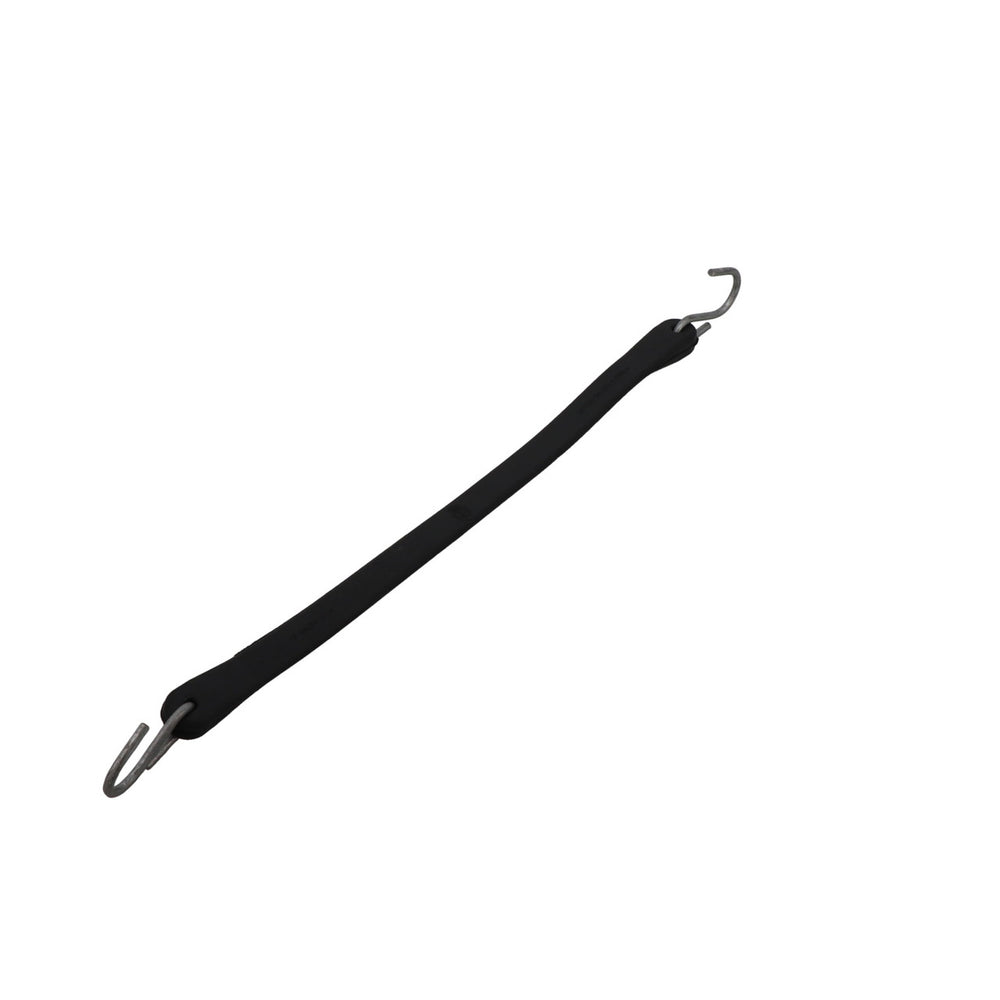 Kinedyne 15" Natural Rubber Tarp Tie by Kinedyne, durable natural rubber tarp tie with tempered steel S hooks for trucks and trailers
