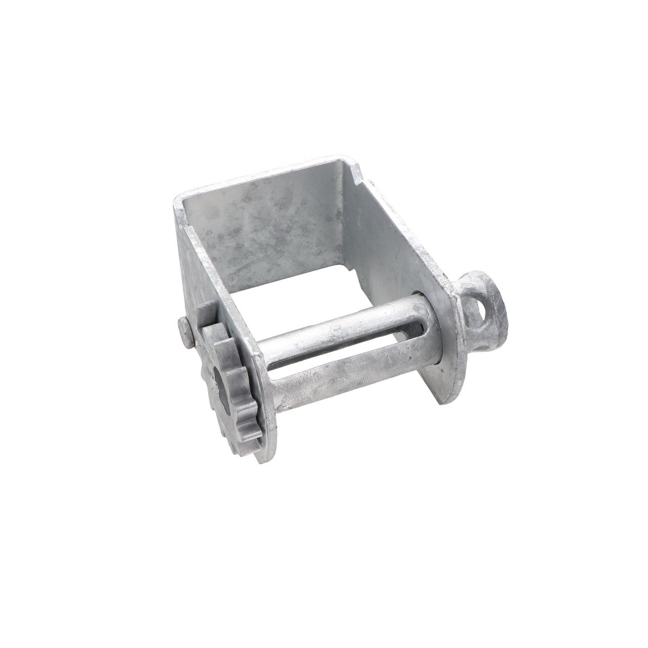 Kinedyne Storable Galvanized Sliding C Channel Winch by Kinedyne, industrial sliding winch for cargo securement and strap storage