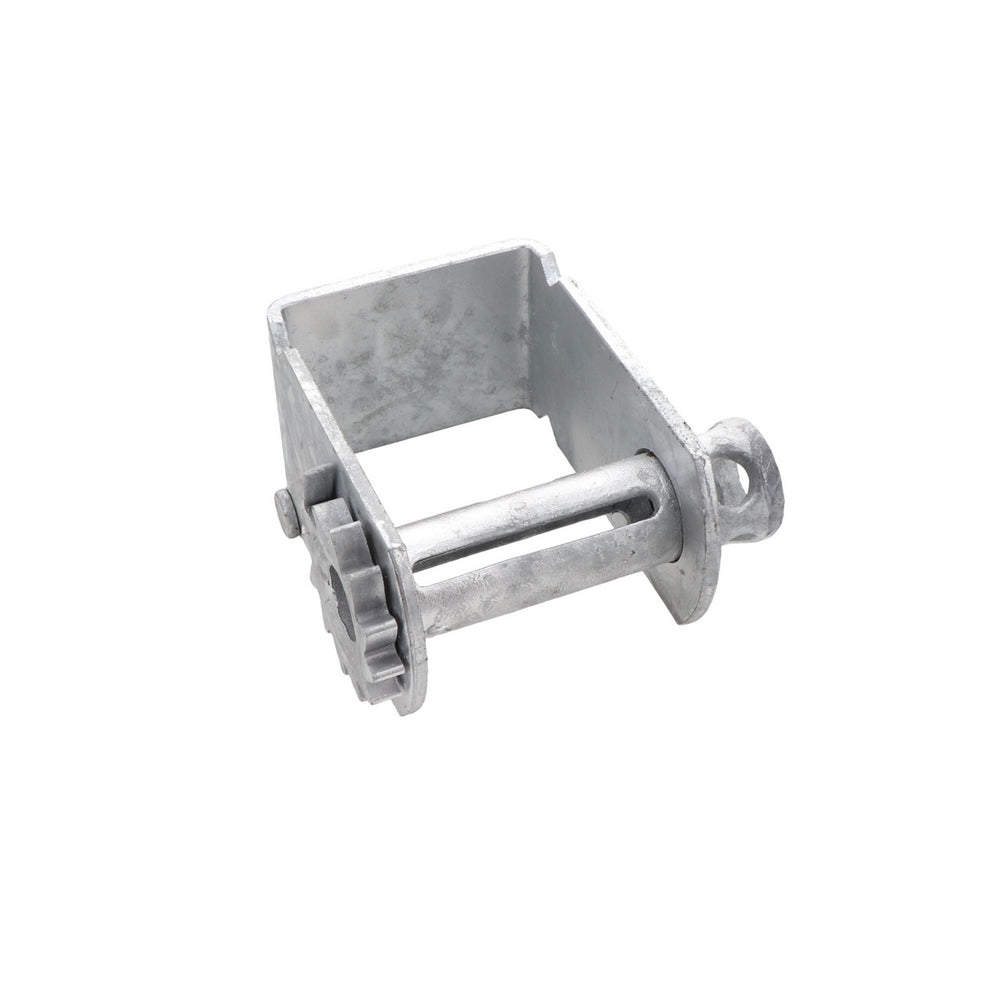 Kinedyne Storable Galvanized Sliding C Channel Winch by Kinedyne, industrial sliding winch for cargo securement and strap storage