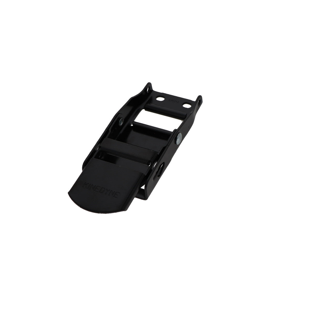 Kinedyne 2" Black Finish Overcenter Buckle, Kinedyne, 2-inch overcenter buckle for securing cargo in industrial applications
