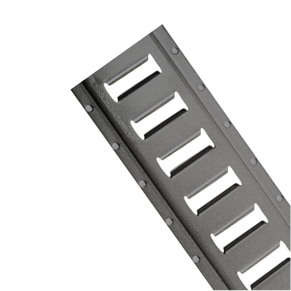 Kinedyne 10' Series E Powder Coated Horizontal Logistic Track by Kinedyne for trailer and facility cargo anchoring