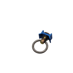 Kinedyne Series L Single Stud Securement Point Fitting w/ Ring by Kinedyne, zinc-plated carbon steel anchor point for logistic track
