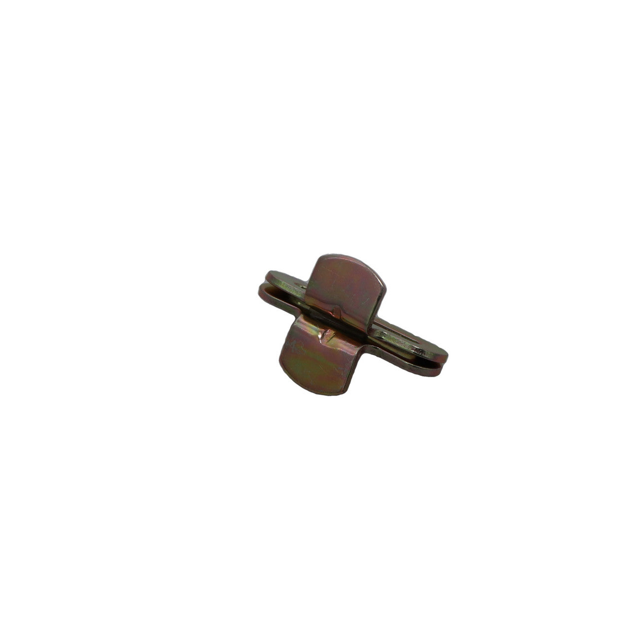 Kinedyne Series F 1" Hole Track Butterfly Fitting, heat-treated carbon steel tie-down end fitting for 2-inch webbing