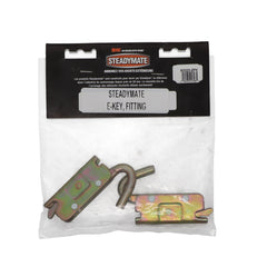Kinedyne Pair of E-Key Deck Beam Fittings by Kinedyne, heat-treated carbon steel deck beam hanger for trailer and workshop storage