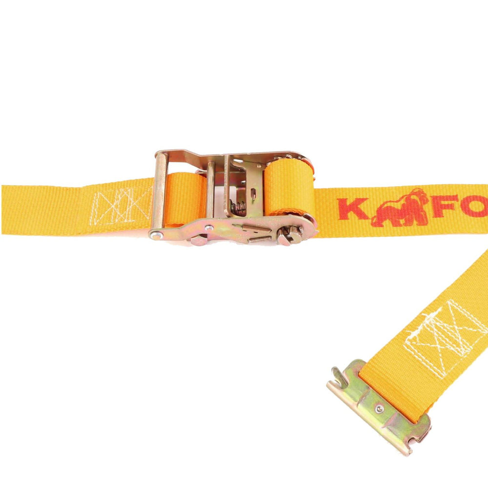 Kinedyne 2" by 12' K-FORCEâ€š Spring Loaded Logistic Ratchet Strap by Kinedyne for industrial cargo securement