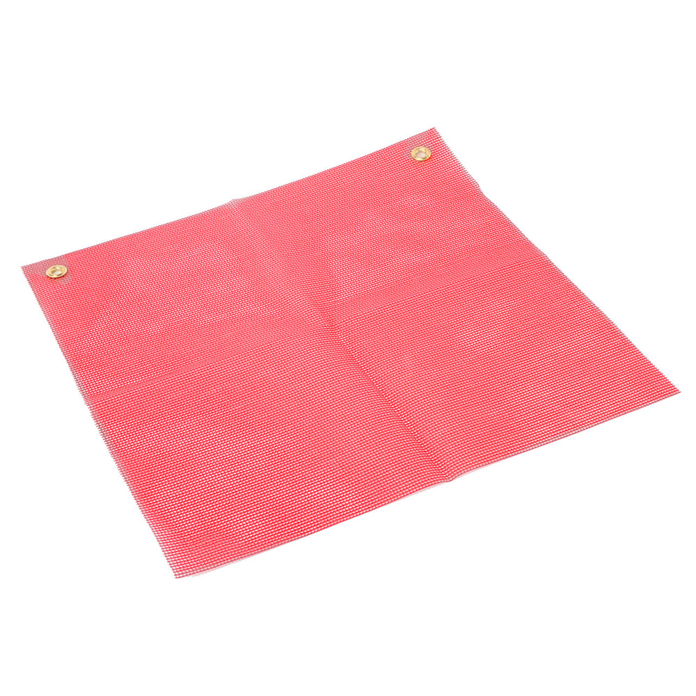 Kinedyne 18 by 18 Heavy-Duty Mesh Vinyl Warning Flag w/ Brass Grommets by Kinedyne for industrial safety and load securement