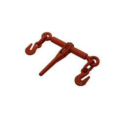 Kinedyne Ratchet Style Chain Binder for 1/4" - 5/16" Chains by Kinedyne, view of ratchet binder with clevis grab hooks