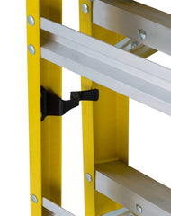 FEATHERLITE FXS6906 6′ EXTRA-HEAVY DUTY FIBERGLASS CROSS STEP LADDER