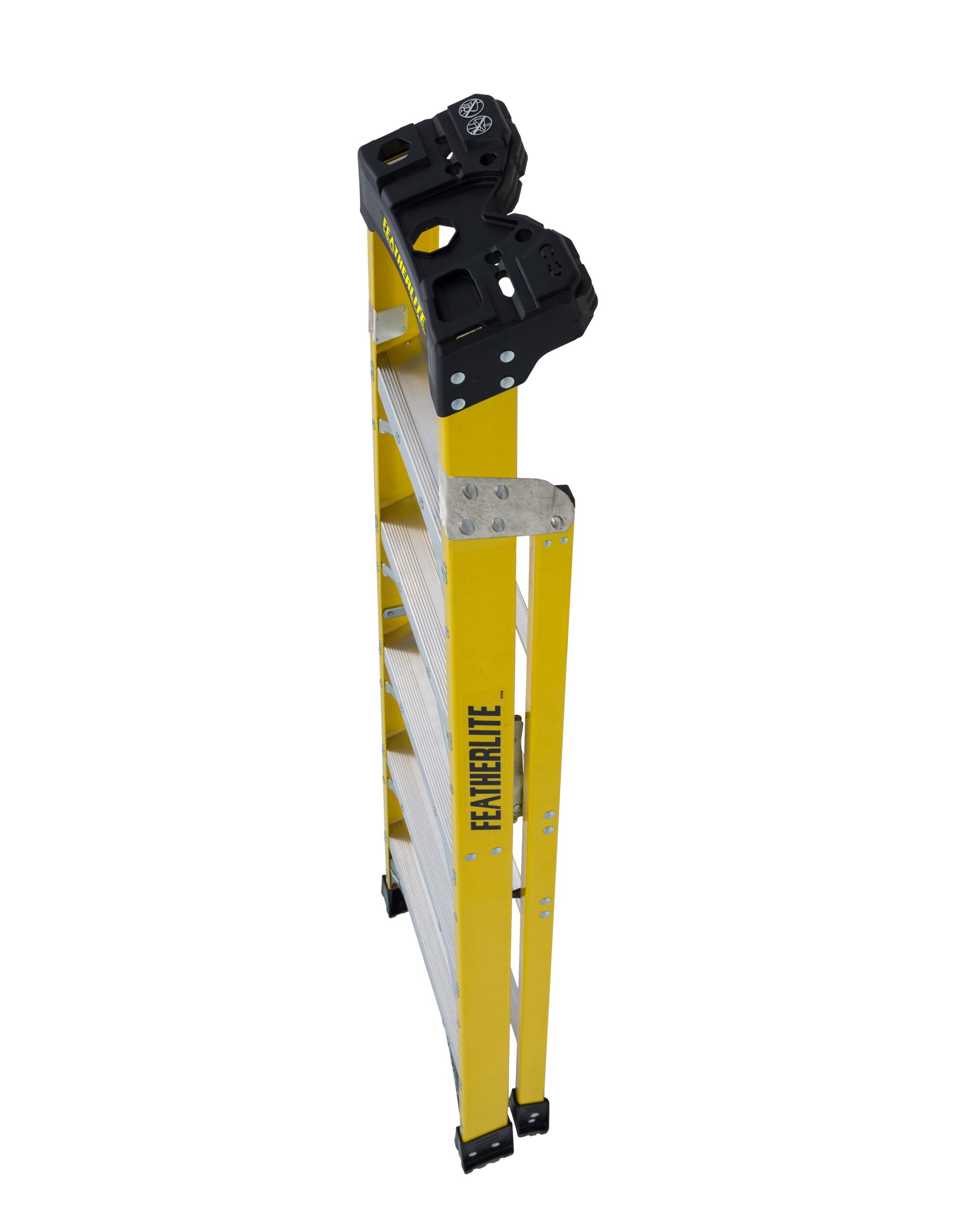 FEATHERLITE FXS6910 10′ EXTRA-HEAVY DUTY FIBERGLASS CROSS STEP LADDER