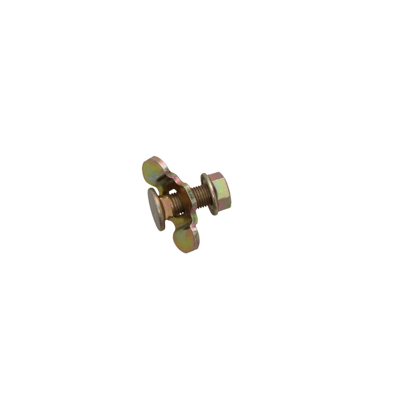 Kinedyne Series L Single Securement Point Fitting w/ Stud Nut, heat-treated carbon steel, compact tie-down fitting