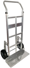 Liberator XT Hand Truck with Squared Loop Handle and Pneumatic Wheels